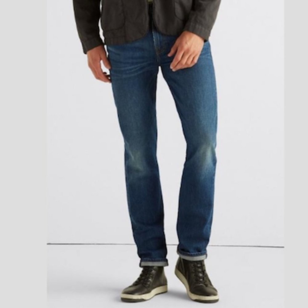 Lucky Brand 121 Straight Stretch Jeans 34 waist x 30 inseam